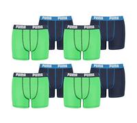 PUMA Kinder Unterhose BOYS BASIC BOXER 2P green / blue 158/4 (8720245232234)