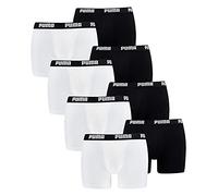 Puma Boxershorts -301 Größe M, 4er Pack (2x 2er Pack) Weiß/Schwarz