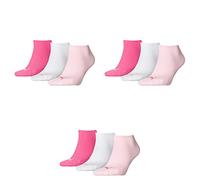 15 Paar PUMA Sneaker Socken - Farbe wählbar Mehrfarbig, 35-38, -422 pink lady