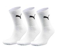 PUMA 9 Paar Sportsocken Tennis Socken Gr. 35-49 Unisex für sie und ihn, Farbe:300 - white, Bekleidungsgröße:S