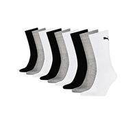 Puma Unisex Socken Unisex Crew Sock 3P 7312-325 47-49 White/Grey/Black
