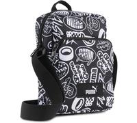PUMA Academy Print Portable Umhängetasche 08 - PUMA black/turbo aop