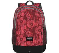 Puma Kinder Rucksack ACADEMY Backpack 090697-07 Intense Red-Floral AOP