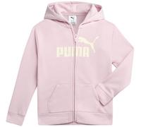 Puma Active Mädchen Kapuzenpullover mit Reißverschluss, leicht, weiches Fleece, Kapuzenpullover, für Mädchen (7-16), Rosa/malvenfarben, 8-10