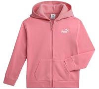 PUMA Active Mädchen Kapuzenpullover mit Reißverschluss, leicht, weiches Fleece, Kapuzenpullover, für Mädchen (7-16), Pink, 8-10
