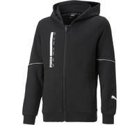 Puma Active Sports Full-Zip TR B Jungen Kapuzensweater, schwarz 128
