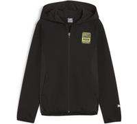 Puma Active Sports Full-Zip TR Jungen Kapuzensweater, schwarz 152
