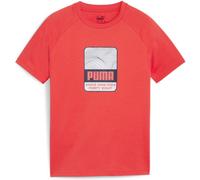 Puma Active Sports Graphic Jungen T-Shirt, rot 140
