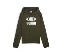 PUMA Active Sports Poly Lightweight Hoodie B, Jungen Schweiß, Dark Olive, 681815