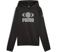Puma Active Sports Poly Lightweight Jungen Kapuzensweater, schwarz 140
