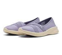 Sneaker PUMA "ADELINA 2", Damen, Gr. 38, lila luster, puma weiß, Textil, Schuhe Sneaker, mit minimalistischer Silhouette, flexibles Obermaterial aus Textil (83358550-38) lila luster, puma weiß