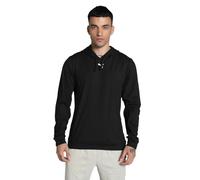 Kapuzensweatshirt PUMA "M CLOUDSPUN HOODIE", Herren, Gr. L, schwarz (puma schwarz), Jersey, Obermaterial: 85% Polyester, 15% Elasthan, sportlich, regular fit normal, Langarm, Sweatshirts (82740010-L)