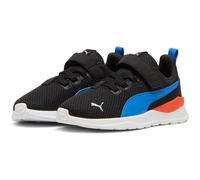 Sneaker PUMA "Anzarun Lite Kids Sneaker Kinder", Kinder, Gr. 34.5, schwarz hyperlink blau weiß rotmazing, Obermaterial: Textil, Synthetik; Futter: Textil; Innensohle: Textil; Laufsohle: Synthetik, Gum