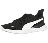 PUMA Anzarun Lite, Sneaker Unisex Erwachsene, Schwarz Schwarz Weiß 02, 38 EU