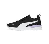 PUMA Anzarun Lite, Sneaker Unisex Erwachsene, Schwarz Schwarz Weiß Silber, 42.5 EU