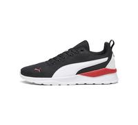 Sneaker PUMA "ANZARUN LITE" Gr. 43, bunt (puma black, puma white, for all time red) Schuhe Puma (87008266-43)