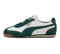 PUMA Arizona Herren-Sneaker, Puma White - Dark Myrtle, 37.5 EU
