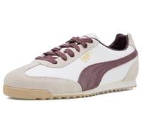Puma Arizona Retro-Schuhe für Damen, Puma White/Rich Cocoa, 8.5