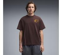 PUMA Art Class Oversized T-Shirt Herren, Accessoires, Braun, L