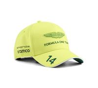 PUMA Aston Martin F1 2026 Fernando Alonso Team-Kappe - Lime - Einheitsgröße