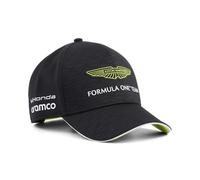 PUMA Aston Martin F1 2026 Team-Kappe - Schwarz - Einheitsgröße