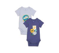 Puma Baby Bodysuit Minicats Newborn 2-Pack Graphic SET 686290-46 74 Blue Crystal