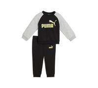 Puma Baby Jogginganzug Minicats ESS Raglan Crew Set FL INF 686281-51 74 PUMA Black-Gold Moon