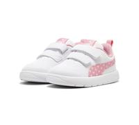 PUMA Courtflex V3 Dotty Sneakers Kleinkinder, Schuhe, Weiß/Rosascape/Silver Mist, 27 White