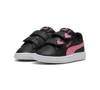 Sneaker PUMA "Smash 3.0 Hearty Sneakers Mädchen", Damen, Gr. 21, schwarz magic rose pink, Obermaterial: Textil, Synthetik; Futter: Textil; Innensohle: Textil; Laufsohle: Gummi, Schuhe Sneaker (8783214
