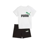 PUMA Minicats Essentials T-Shirt & Shorts Baby-Set 57 - PUMA black/archive green 74