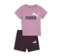 Puma Baby Set Minicats Tee & Shorts Set 845839-49 74 Mauved Out