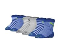PUMA Baby Unisex Socken, 6er Pack - ABS SOCKS ECOM 6P Grau/Blau 19-22
