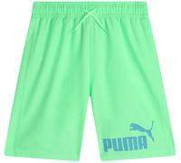 PUMA Badehose für Jungen, schnell trocknend, mit Taschen und Netzfutter, Badehose für Jungen (Größen 36-48), neon green, 8