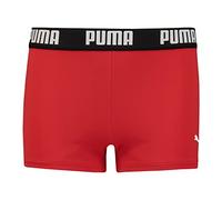 Puma Kinder Badehose SWIM BOYS LOGO TRUNK 1P Rot Größe 164