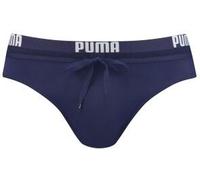 PUMA Mens Logo Men's Swimming Swim Briefs, Navy, XL