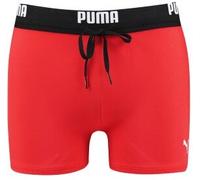 Puma Logo Badeshorts S Red