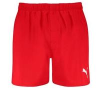 Puma Badehosen Mid Length Swim Shorts Rot Polyester X-Small Herren