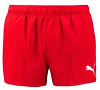PUMA Herren Badehose Kurze Badeshorts Männer schnelltrocknend Größen XS - XXL, Farbe:Red, Bekleidungsgröße:XXL