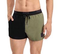 Puma - Badeshorts für Herren (Schwarz/Khaki) XS