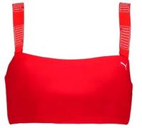 Puma Bandeau Bikini Top Rot Small Damen