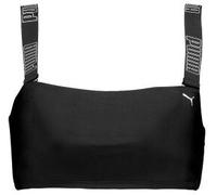 Puma Bandeau Bikini Top Schwarz/Weiß X-Small Damen