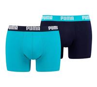 2er 4er 6er 8er 10er Pack PUMA Shorts Boxershorts S, 2er Pack (1x 2er Pack), -796 aqua / blue