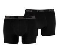 Puma Herren Boxershorts 2er Pack Black / Black : L