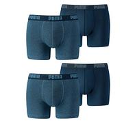Puma Basic Boxershort / Unterhosen, 4er-Packung, für Herren L Jeansblau