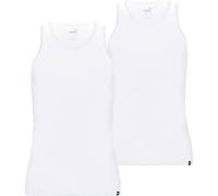 PUMA Basic Herren Tank Top 2er Pack (100000891) XL WHITE