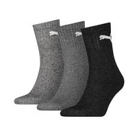 PUMA Basic Short Crew Unisex Sporsocken im Farbmix. 9 Paar (43-46-9 Paar, anthrazit/grey)