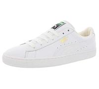 PUMA Basket Classic Xxi Herren-Sneaker, Schnürschuhe, Freizeitschuhe, Weiß, Weiss/opulenter Garten, 48.5 EU