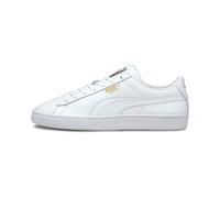 Sneaker PUMA "Basket Classic XXI Sneaker Erwachsene", Damen, Gr. 44, weiß, Obermaterial: Synthetik, Kuhleder, Leder. Futter: Synthetik, Textil. Innensohle: Textil. Laufsohle: Gummi, Schuhe Sneaker (12