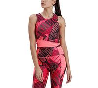 PUMA Be Bold AOP Crop Top, Damen, Bright Rose-Print, XL