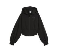 PUMA Street Glam Bedazzled Hoodie Damen, Kleidung, Schwarz, XS